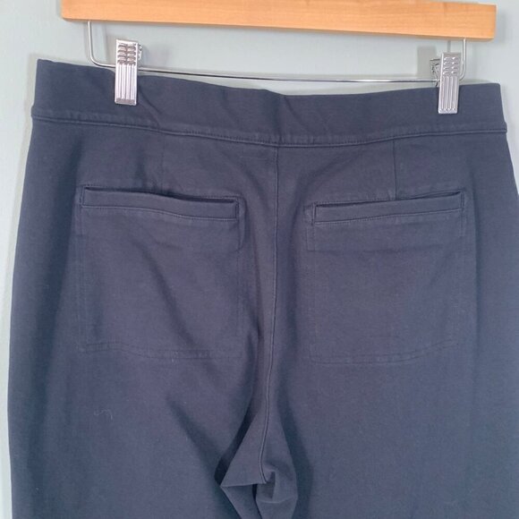 Lands' End starfish straight‎ leg pin tuck casual career crop length pants - Picture 7 of 12